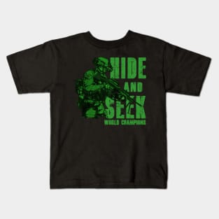 Hide and Seek World Champion Kids T-Shirt